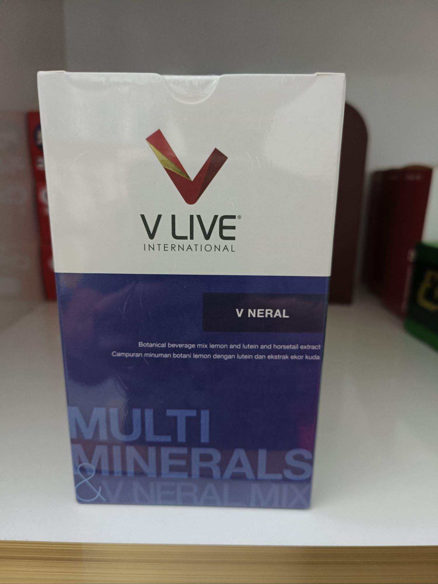 V Neral Vlive - bộ 3 sản phẩm Vlive V-nerel+ giúp bổ sung collagen thủy phân làm trẻ hóa đẹp da.