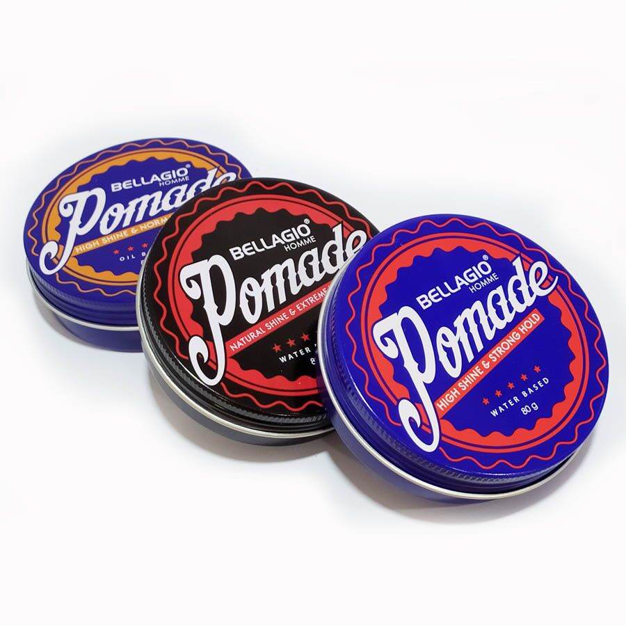Sáp vuốt tóc nam Bellagio Pomade 80g nhập