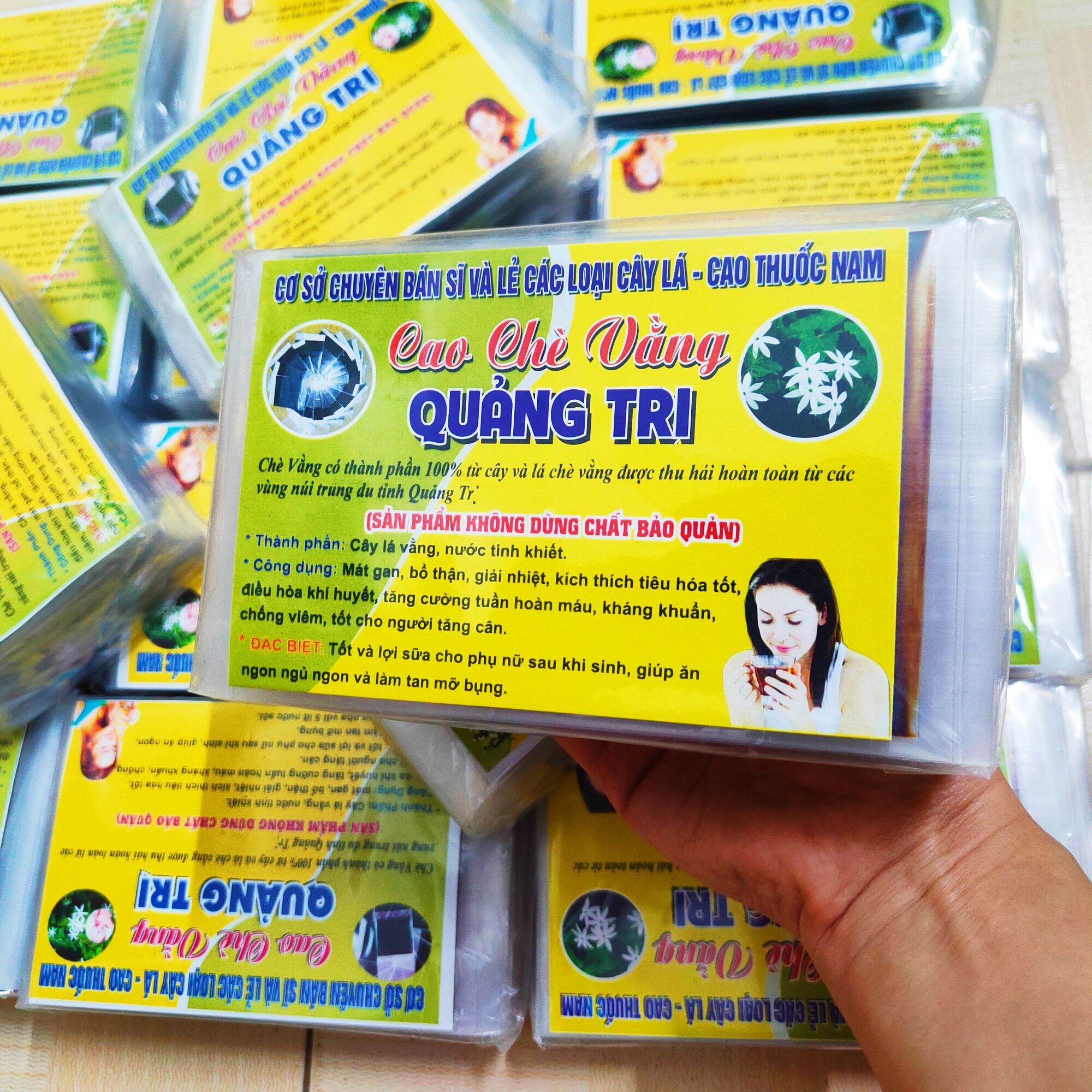 500g Cao chè vằng lợi sữa, giảm cân