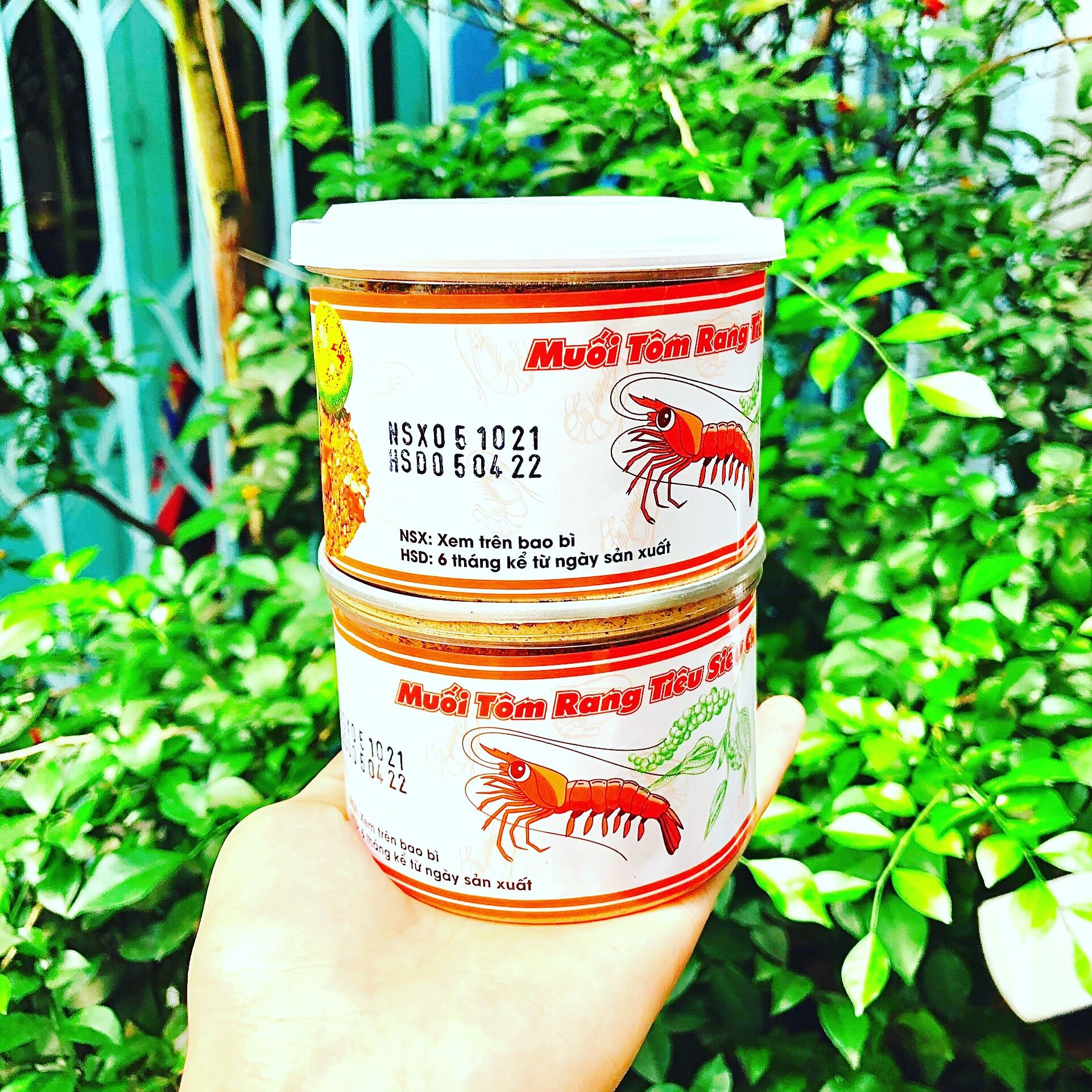 Muối Tôm rang Tiêu siêu cay chấm hải sản hũ 250g