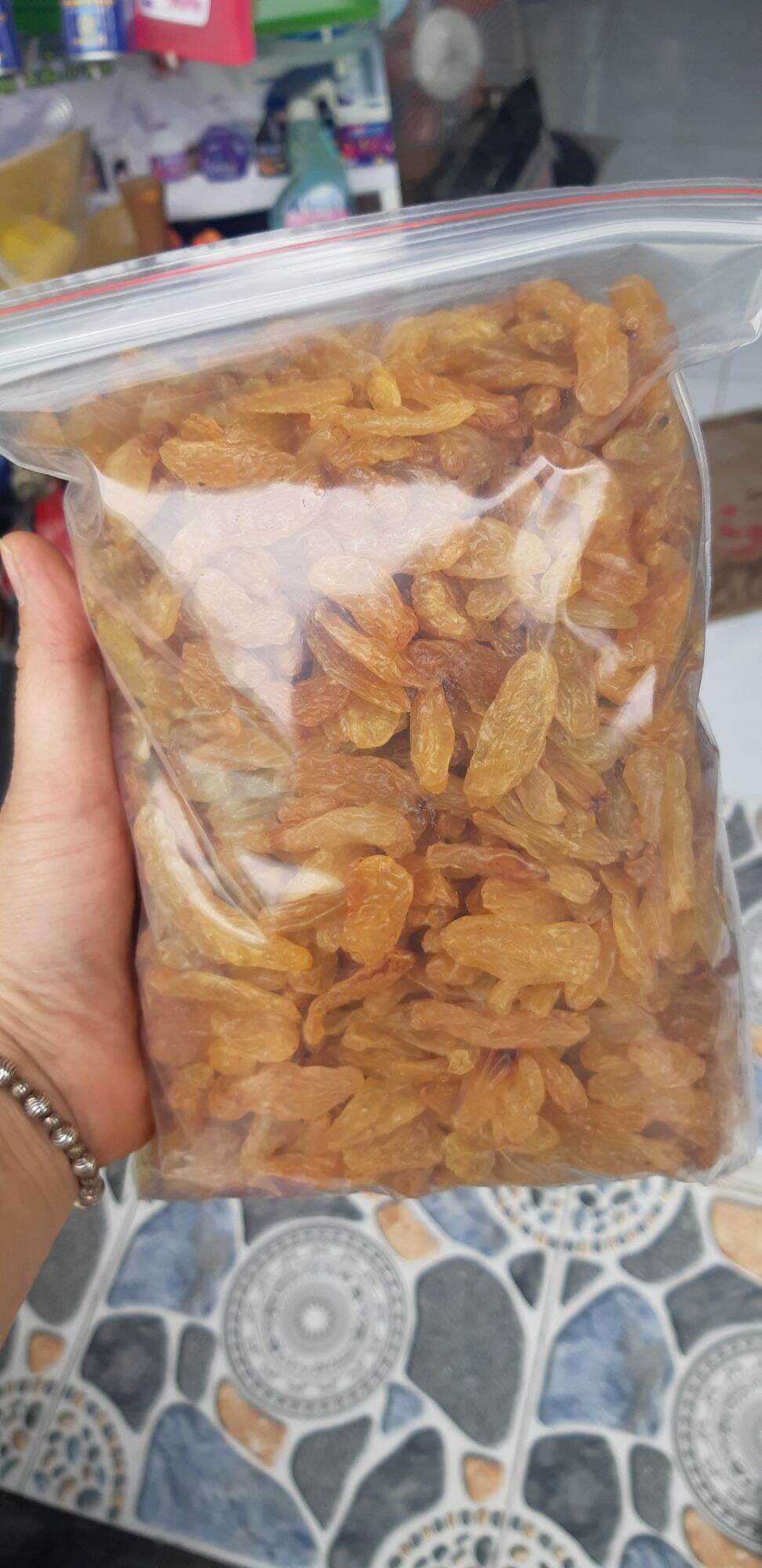 1kg nho vàng khô