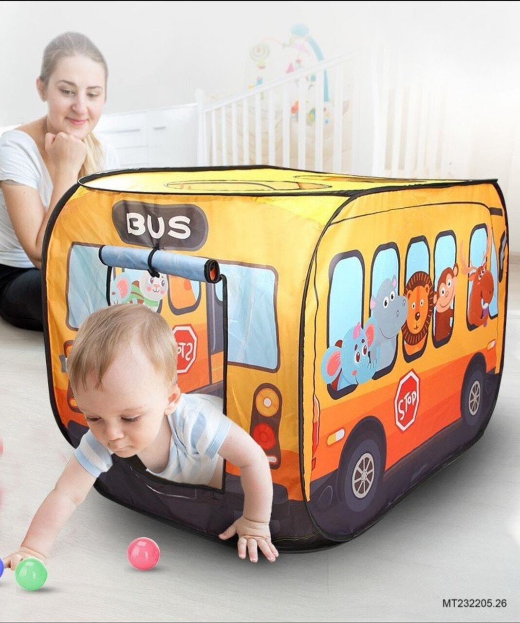 Foldable Bus Toy House