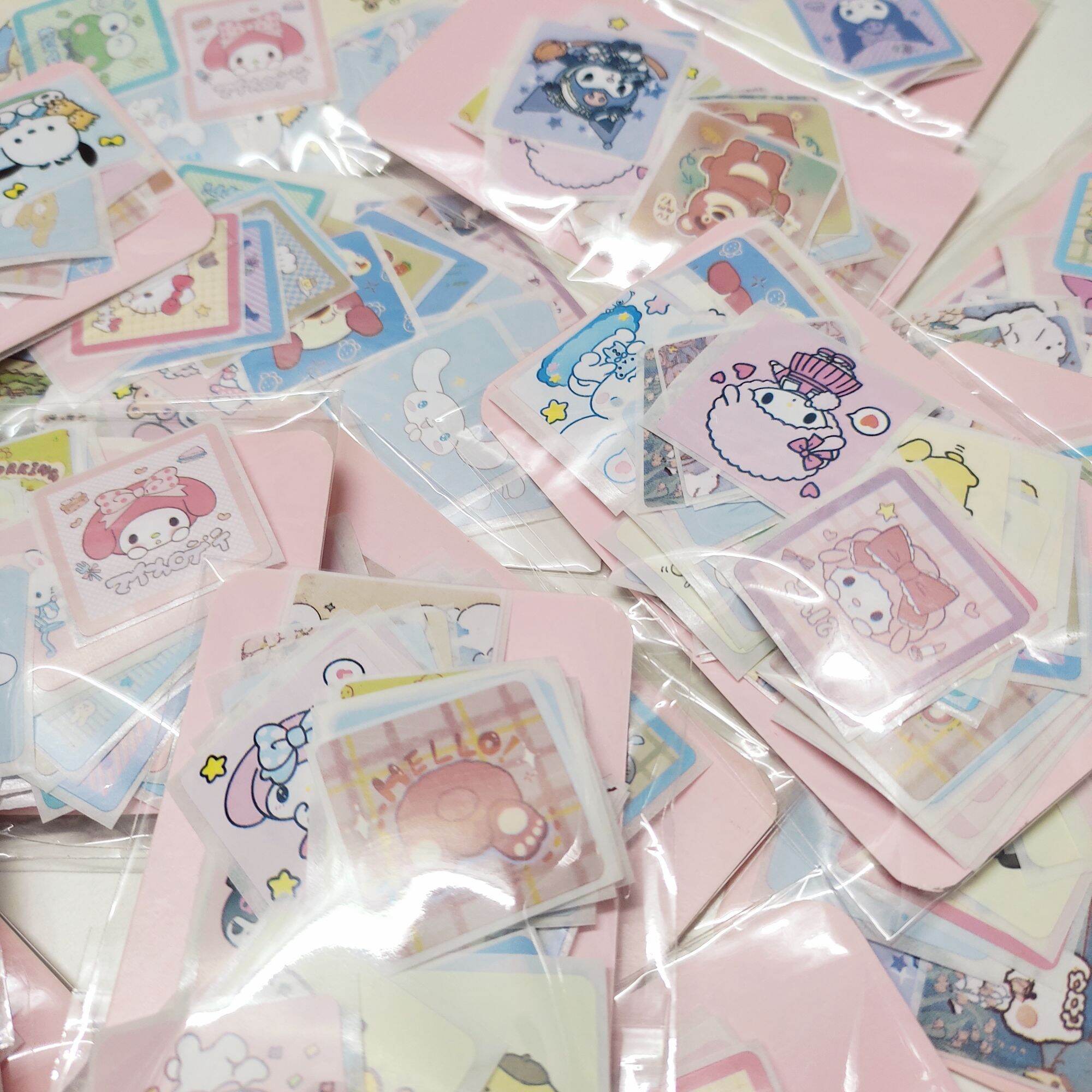 Set 50 miếng sticker hình dán hoạt hình