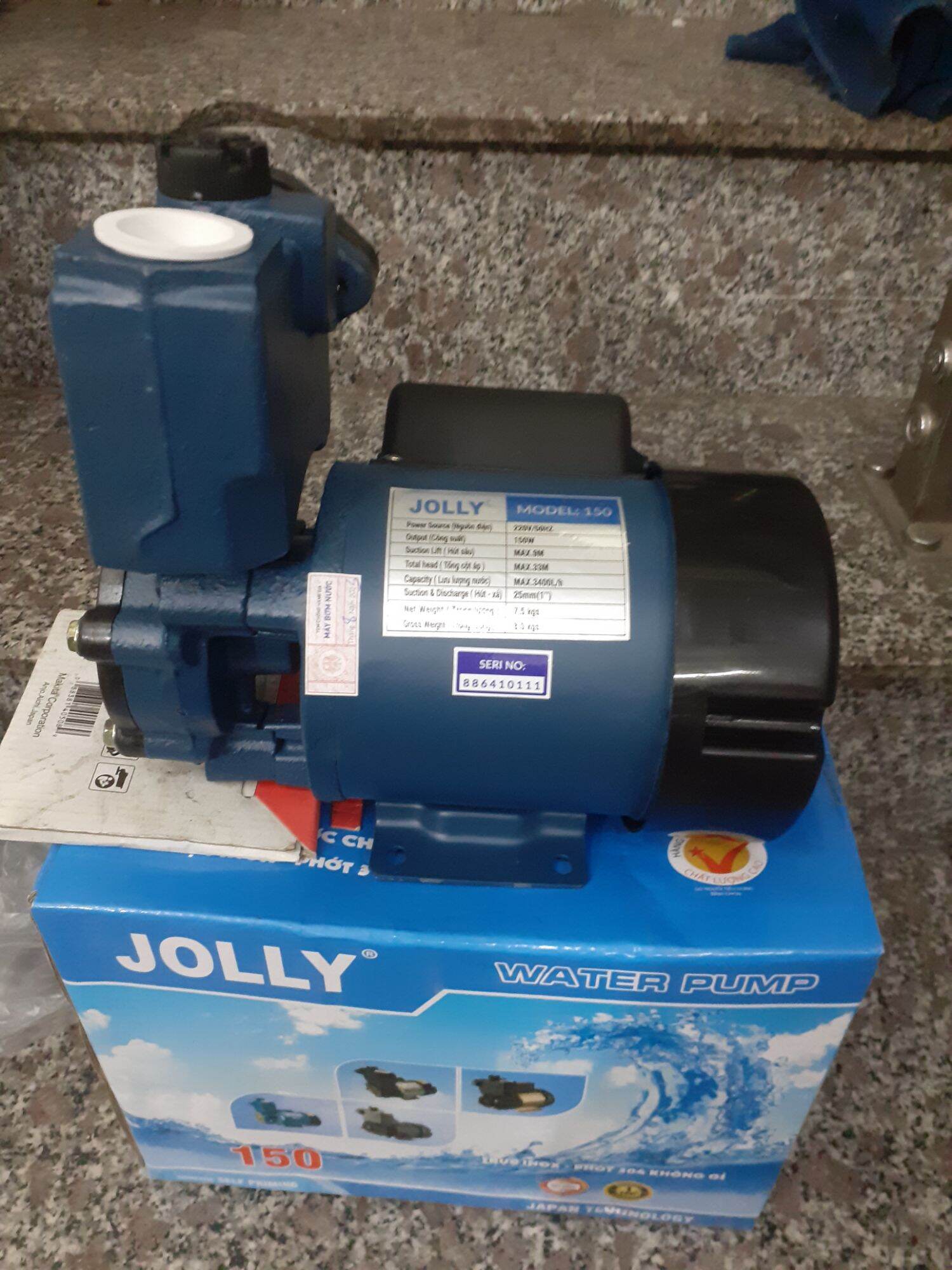 Máy bơm chân không jolly 150w