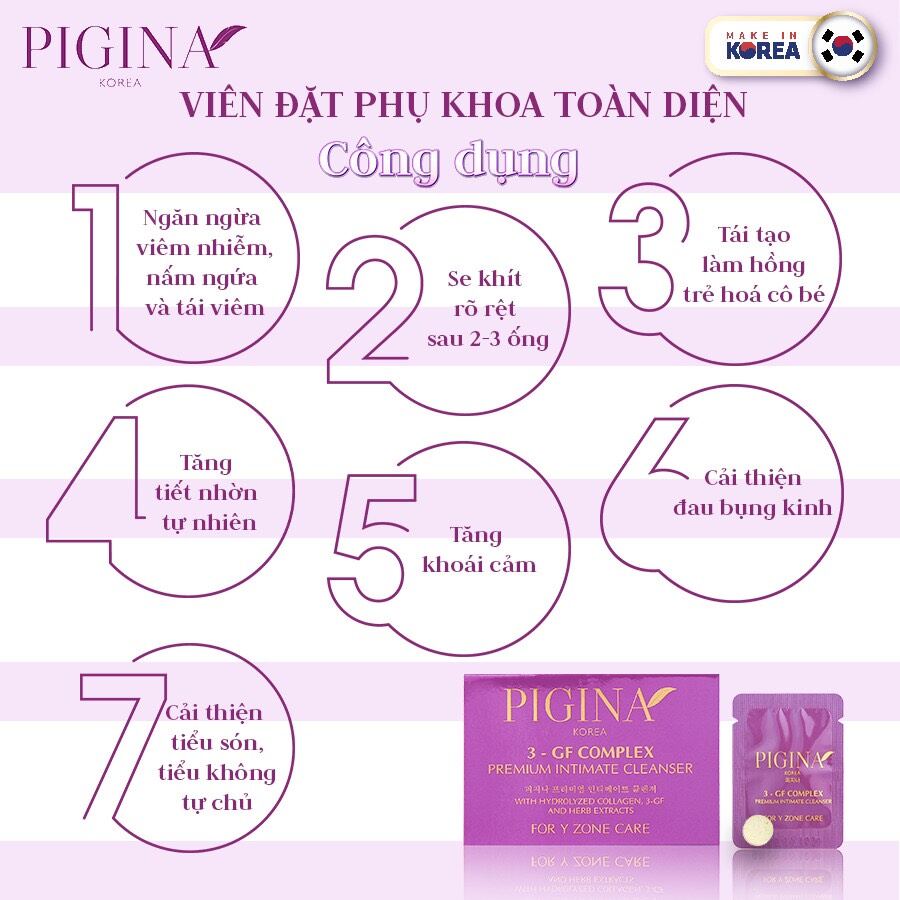 Viên đặt phụ khoa PIGINA (Hộp 6)