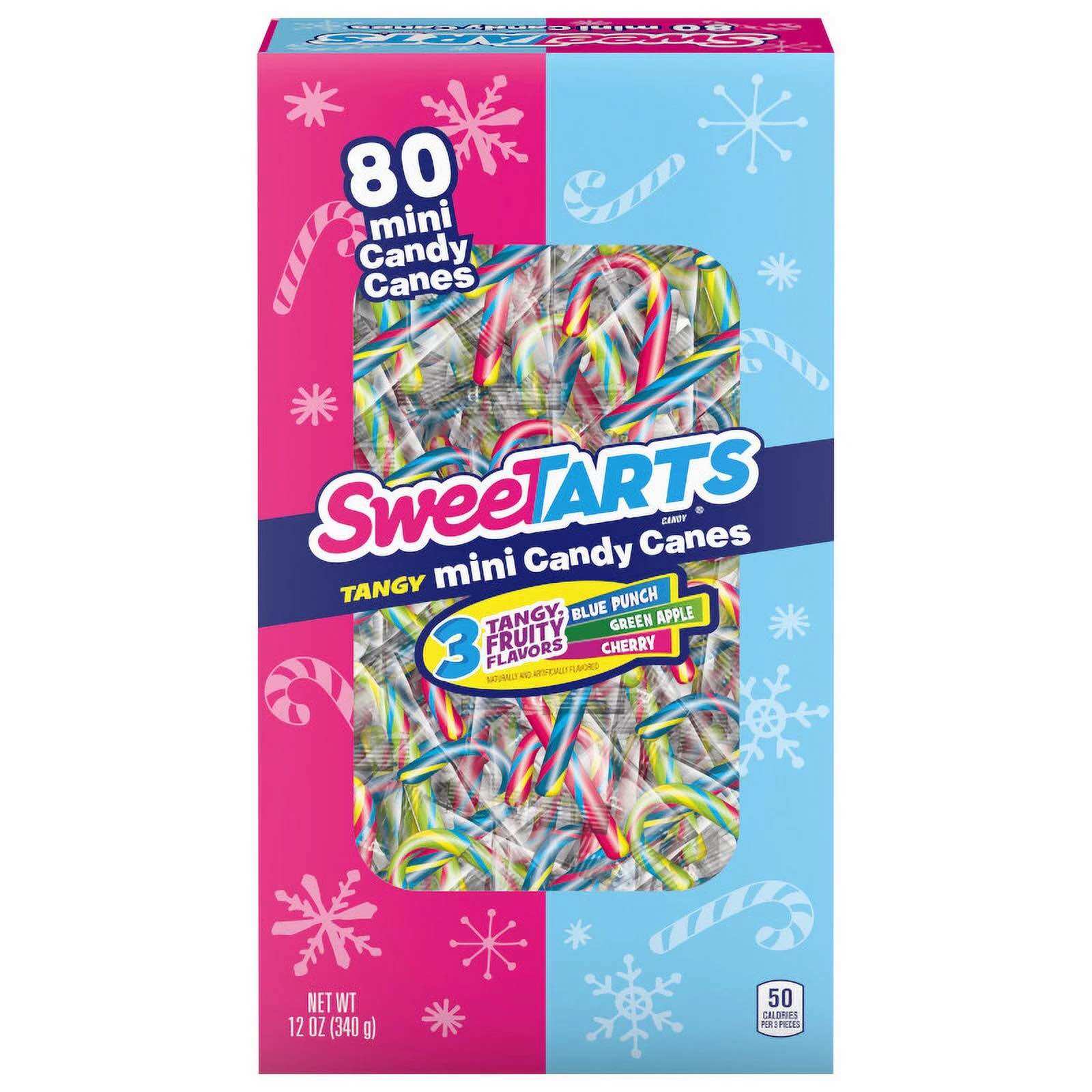 Kẹo cây gậy Sweestarts Tangy Mini Candy Canes 80 cây