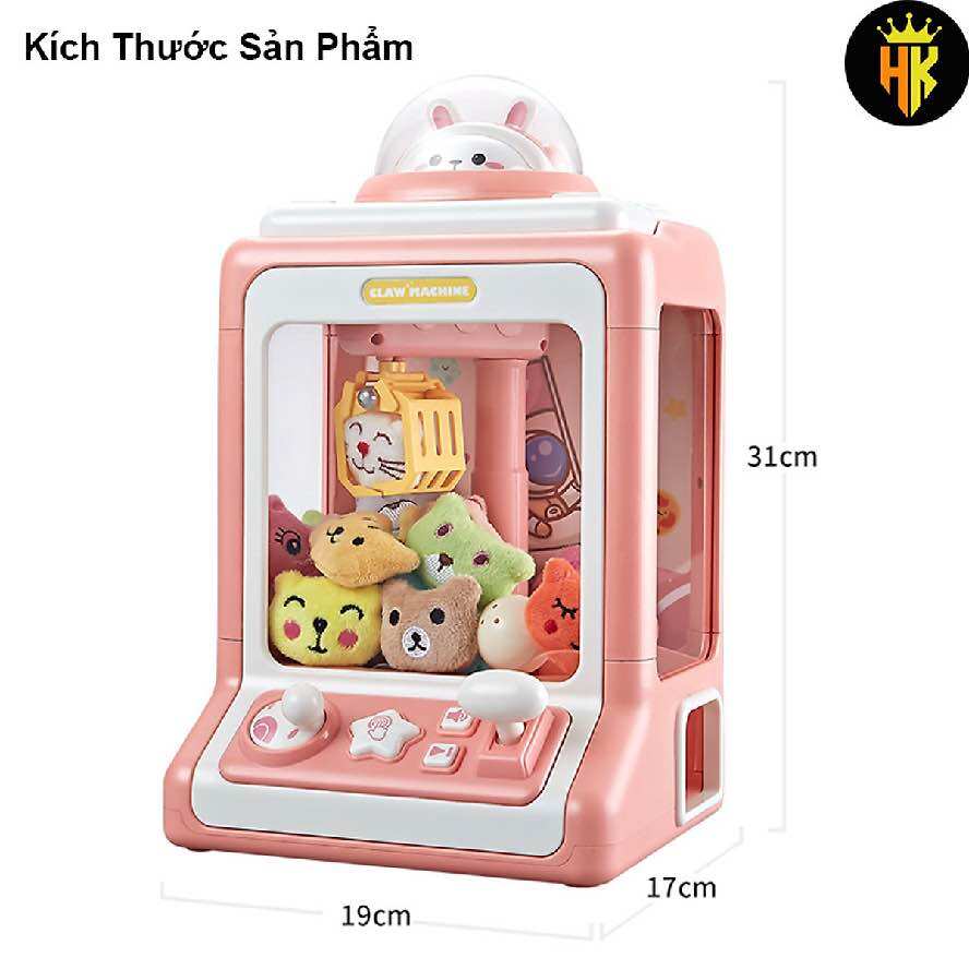 Máy Gắp Gấu Bông Mini Cho Bé,đồ chơi máy gắp gấu bông
