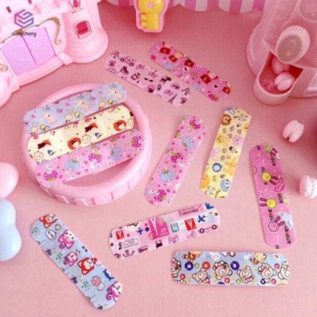 Set 10 băng dán cá nhân siêu cute