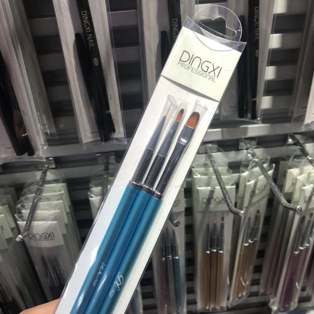 Bộ cọ vẽ móng tay 3 cây