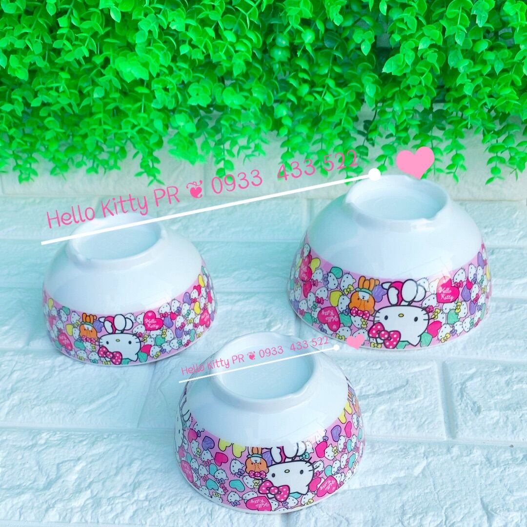 Tô chén Doremon Hello KittY
