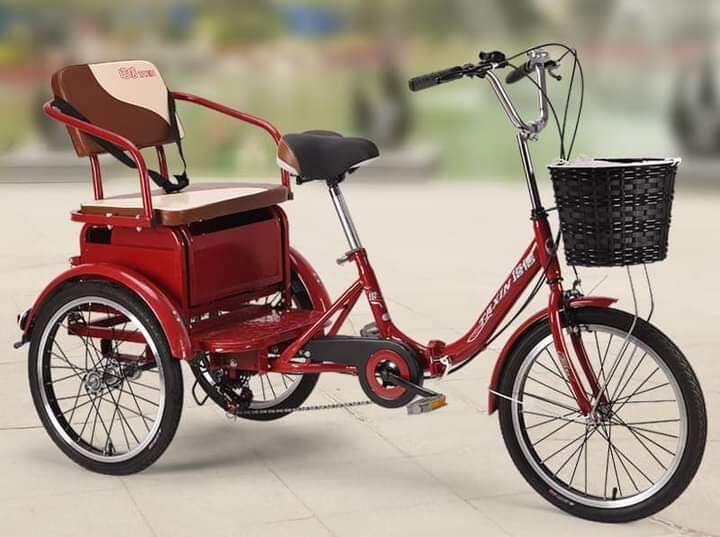 Xe đạp 3 bánh cho người già hoặc người đi lại không thuận tiện