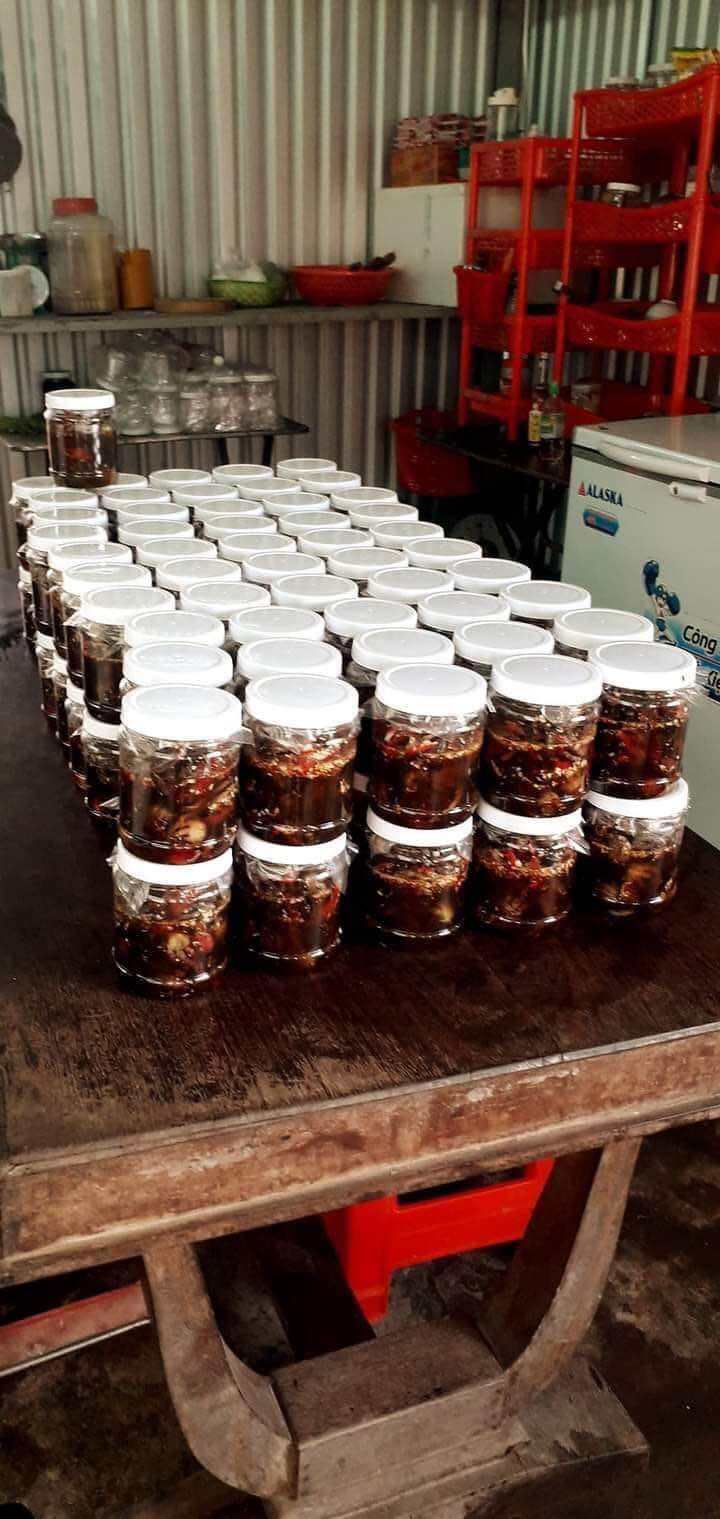 Combo 2 hũ mắm ba khía ăn liền 1kg