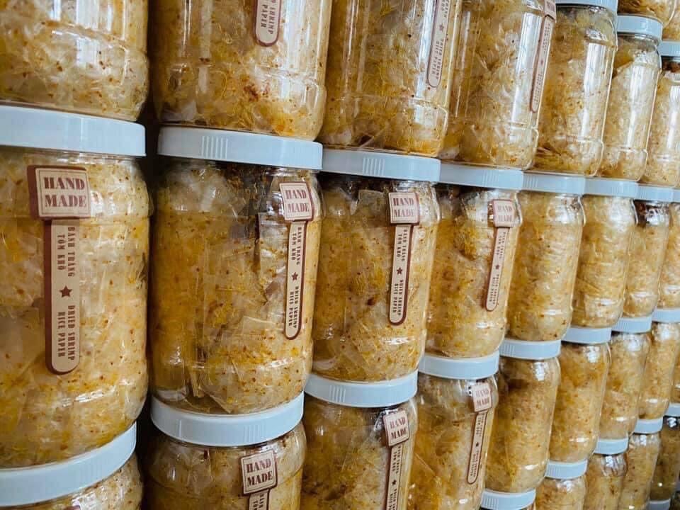 BÁNH TRÁNG TÔM CHÁY TỎI 300g