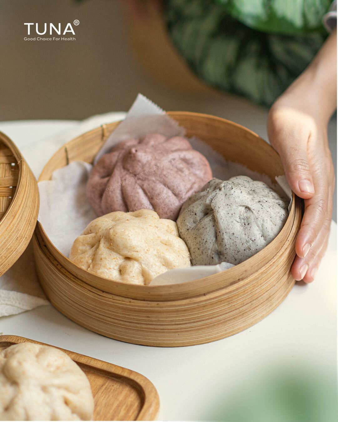 (Chỉ đặt giao hoả tốc HCM) Bánh Bao Nguyên Cám Nhiều Vị By Tuna