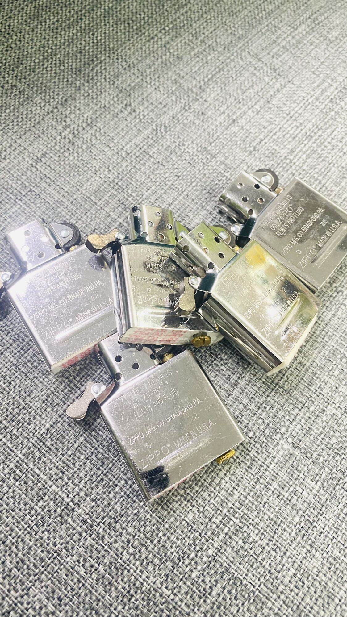 Ruột trắng Zippo chính hãng năm 14 đến 18