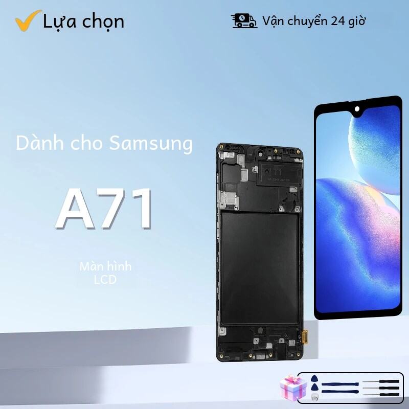 Màn Hình Amoled 6.7 "có Khung Dành Cho Samsung Galaxy Samsung Galaxy A71 Sm-a715f Màn Hình Hiển Thị 