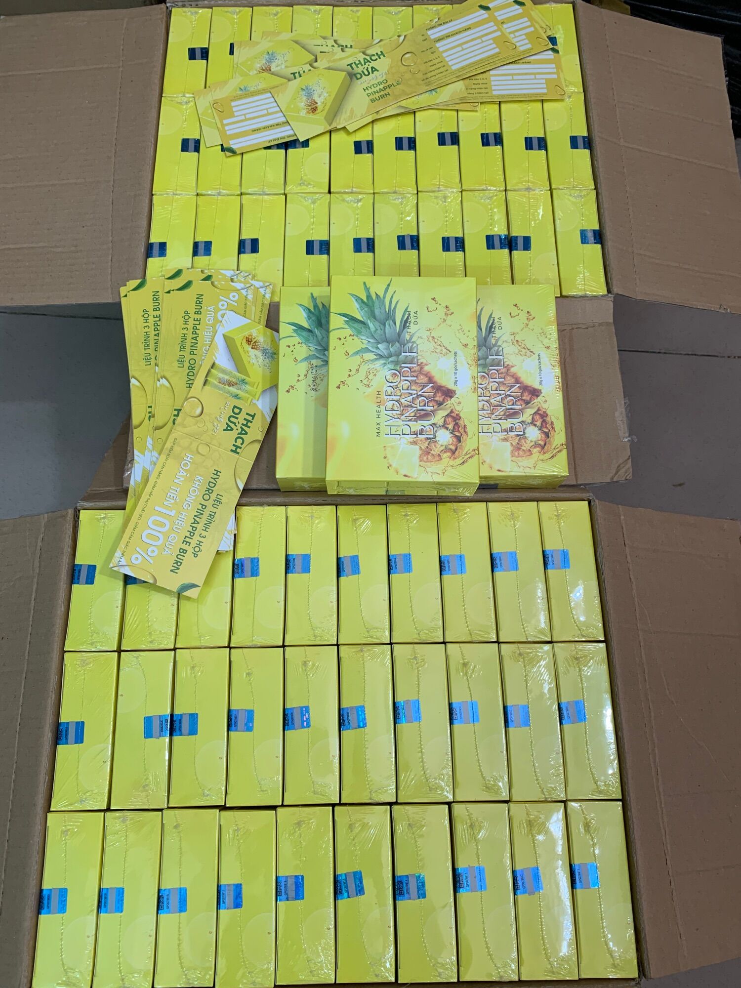 Thạch dứa giảm cân Matxi corp buôn sỉ