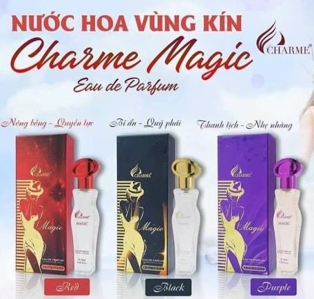 Nước hoa vùng kín MAGIC 20ml (đỏ)