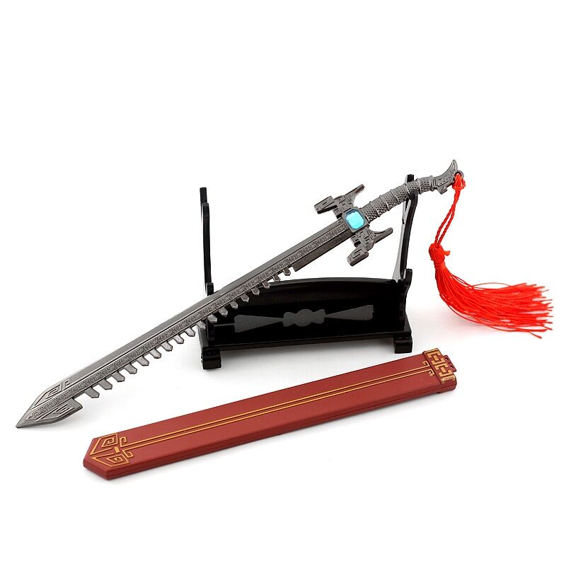 Mô hình sa xỉ kiếm vệ trang 22cm.