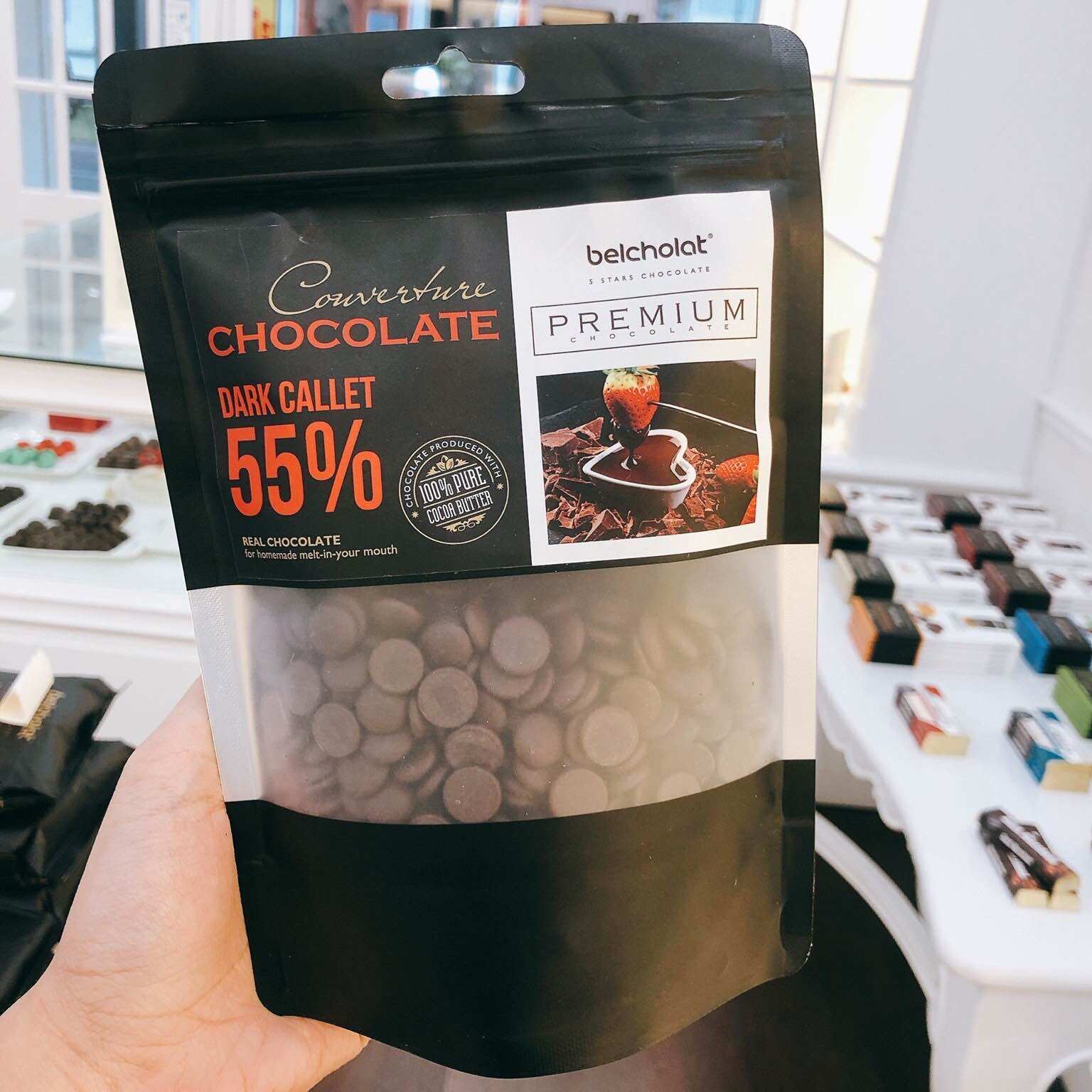 Dark Couverture Callet Chocolate/ Bag 150g