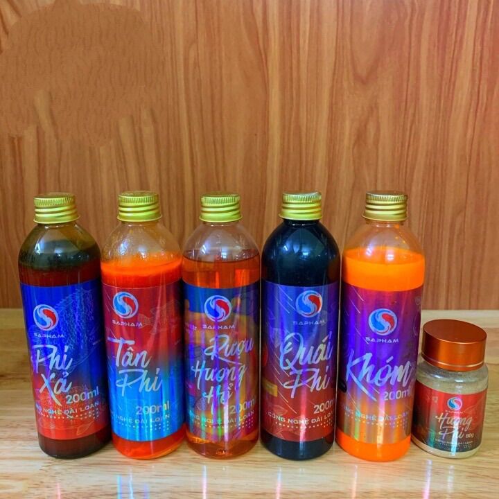 Combo hương liệu câu rô phi sa phạm