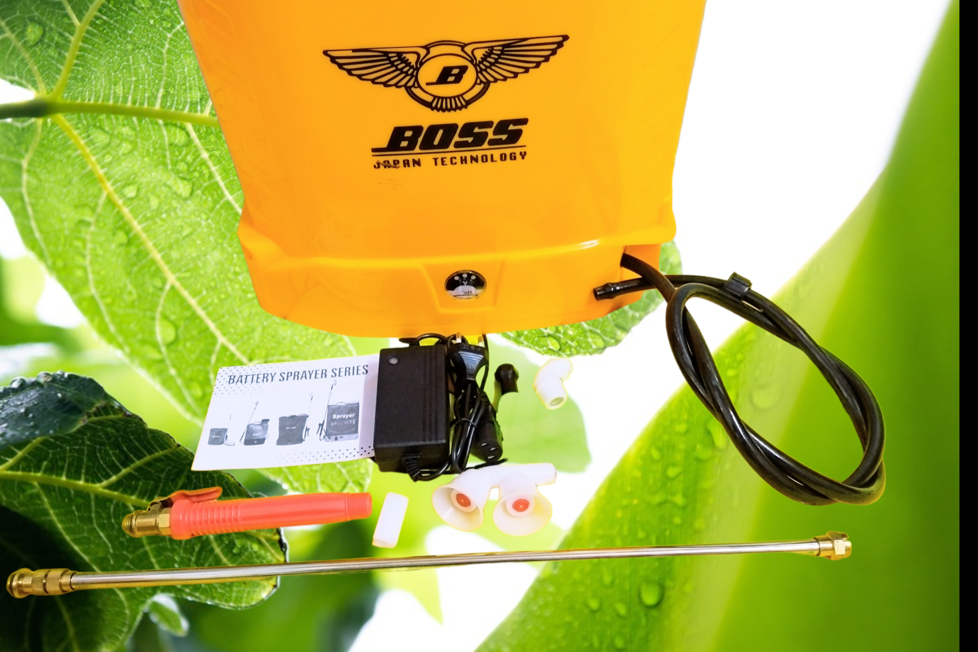 bình phun thuốc trừ sâu Boss 20lit 1 bơm .