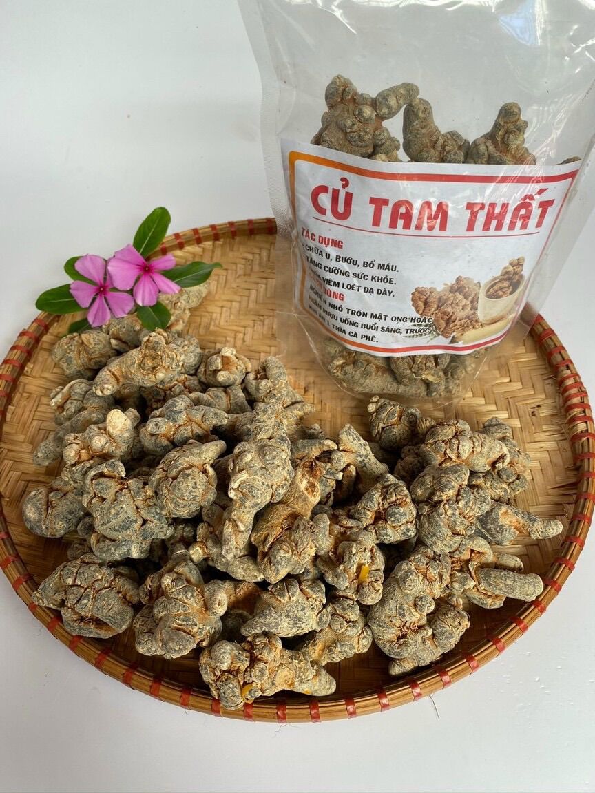 Củ Tam Thất Bắc 500gr Hàng 50 Củ/1Kg [củ 5 năm tuổi]