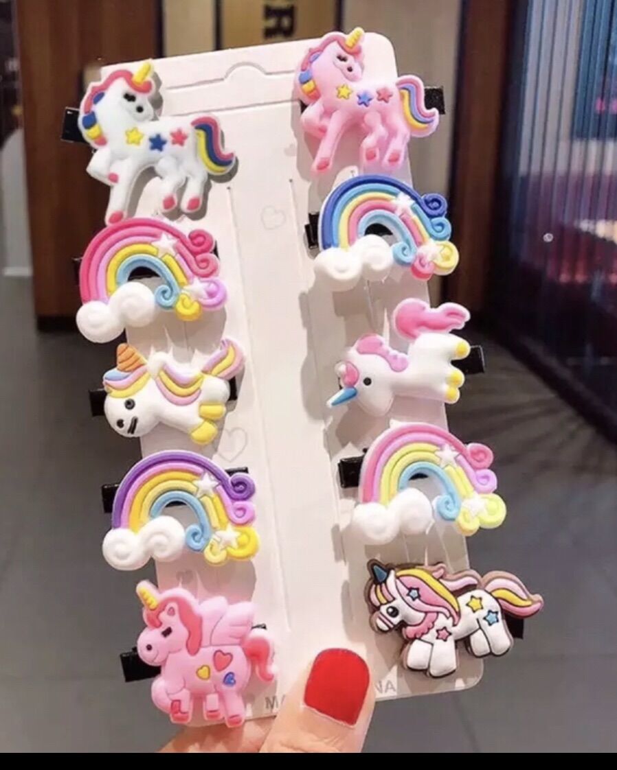 🎀 Set 10 Kẹp Ngựa Pony dễ thương