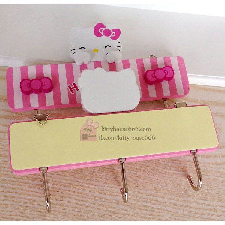 🌸MÓC GỖ HELLO KITTY