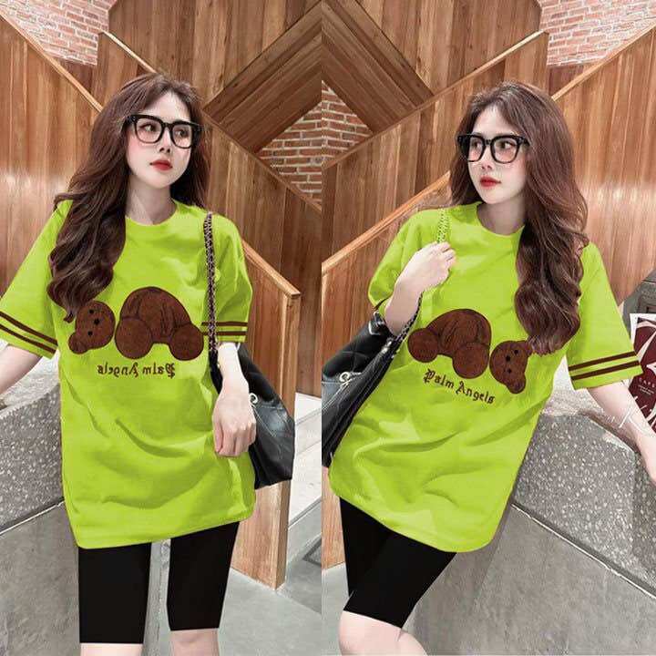 SÉT BỘ LỬNG COTTON THÊU LO GO Q CHÂU