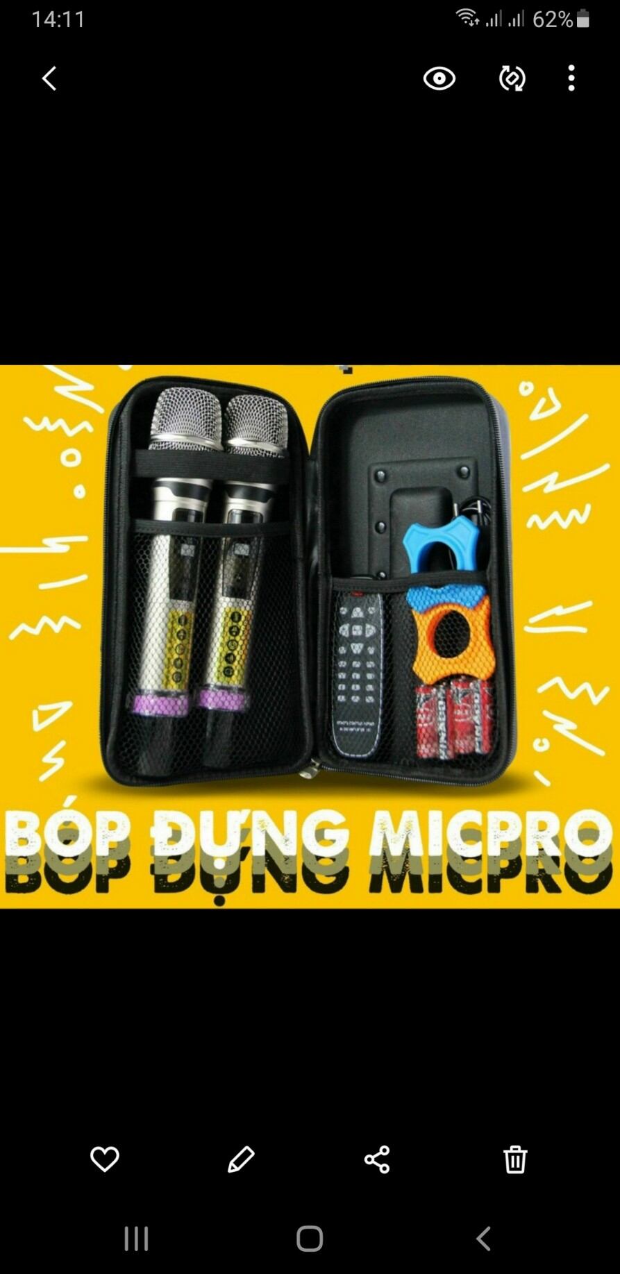 Hộp đựng micro, bao đựng micro, túi đựng micro