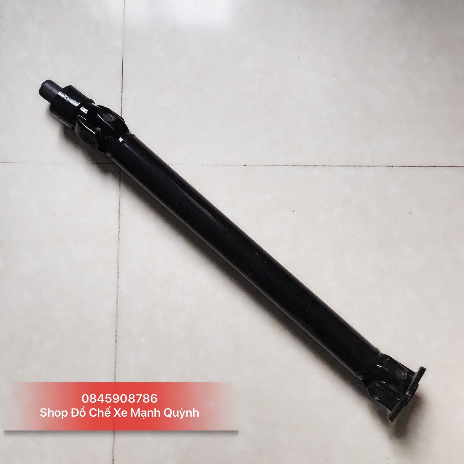 Trục truyền các đăng của hộp số dành cho ô tô tải mini, xe ba gác, xe chế mini, trục dài 70cm
