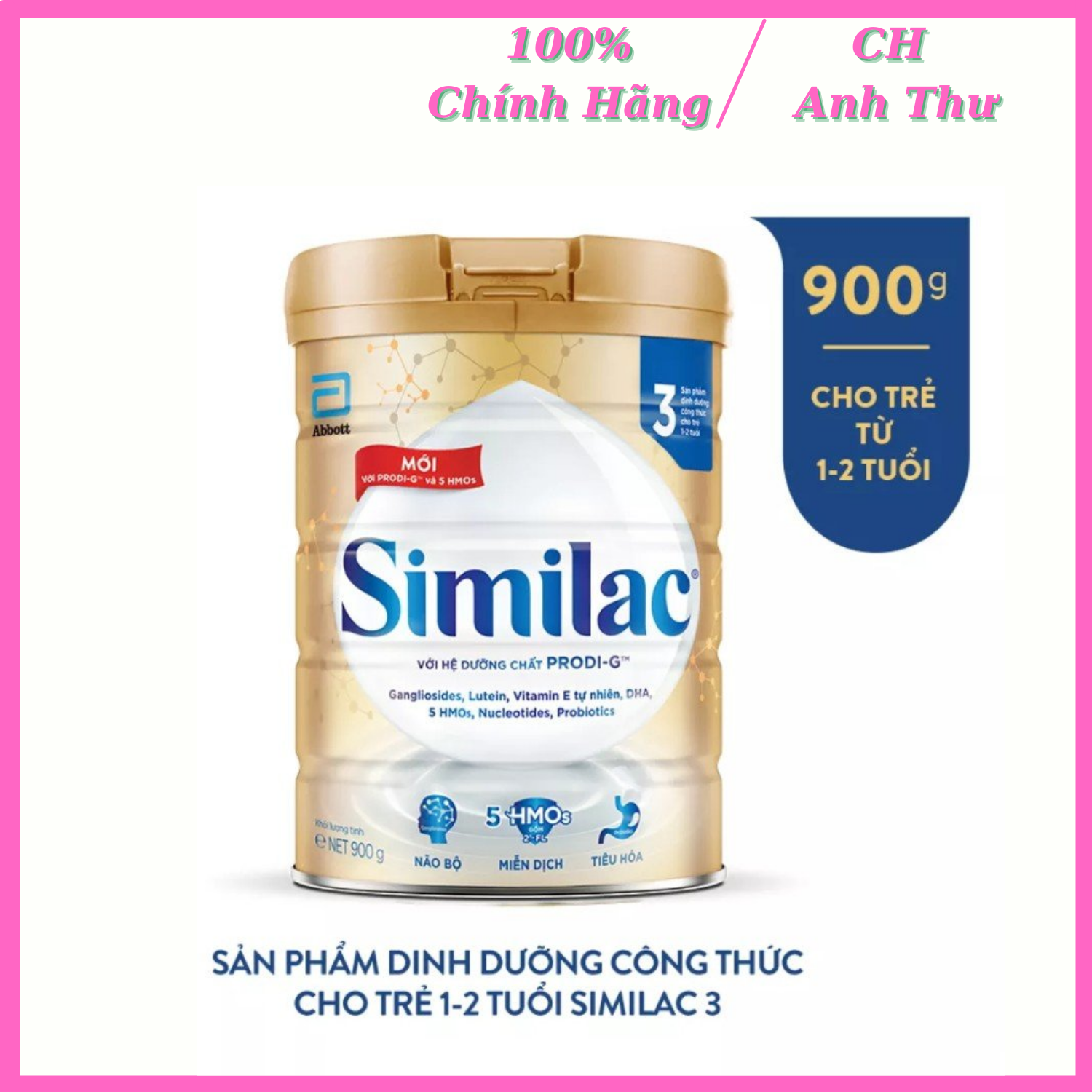 Sữa bột similac 5g số 3 - 900g