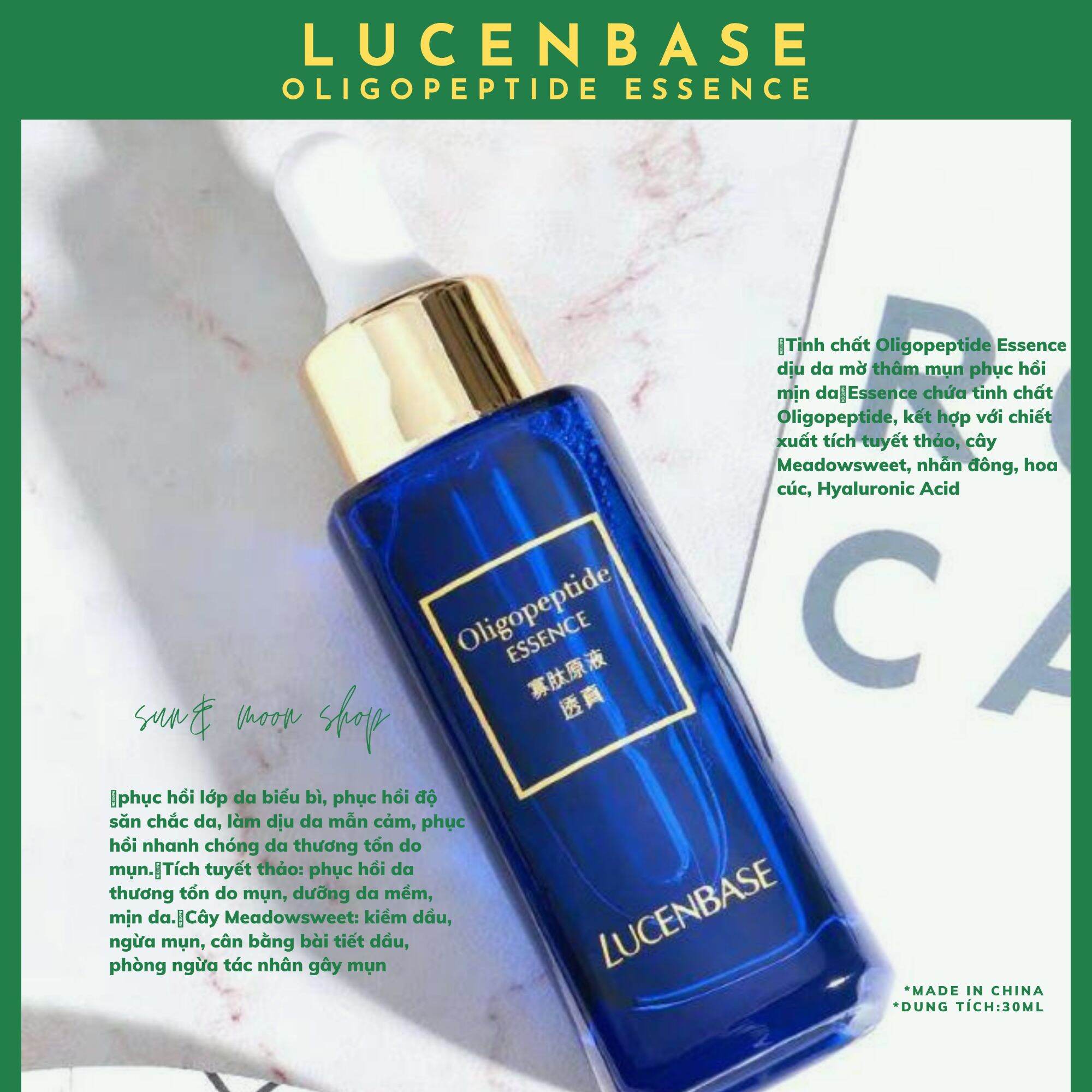 Lucenbase Serum Oligopeptide Dưỡng Ẩm Phục Hồi Chống Lão Hoá Da