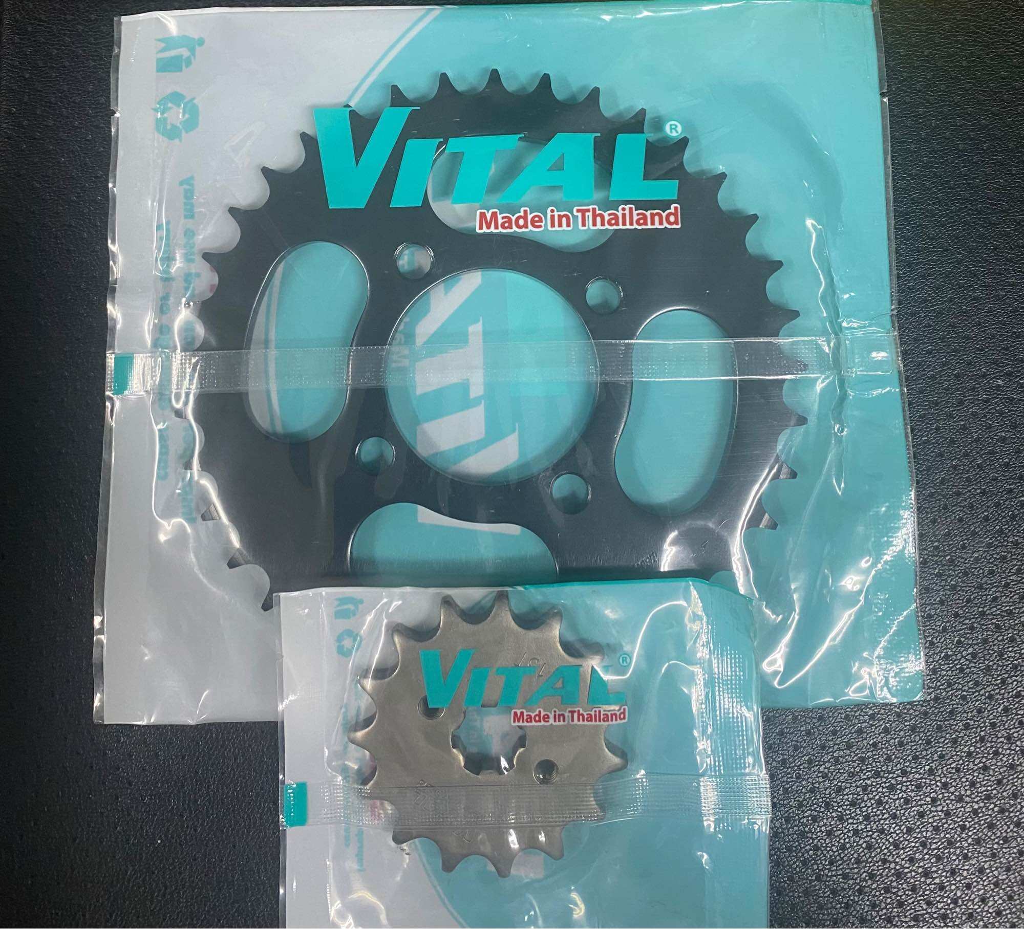 [HCM]Nhông Dĩa Suzuki Viva FI _ Nhông 14T 15T Dĩa Sau 37T > chuẩn 428 chính hãng VITAL Thái Lan