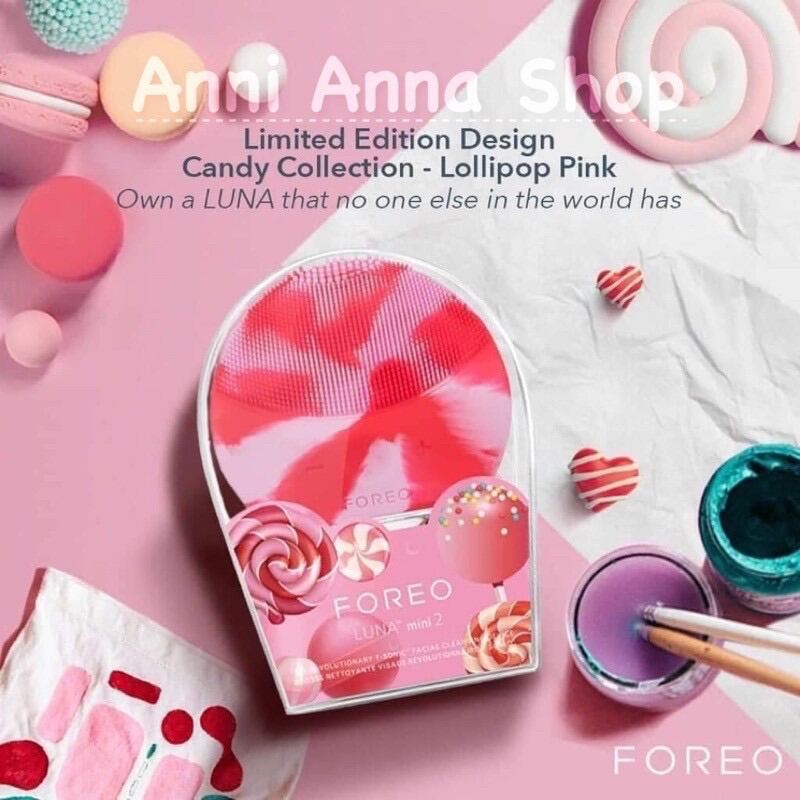 Máy Rửa Mặt Foreo Limited Edition Lollipop & Marshmallow