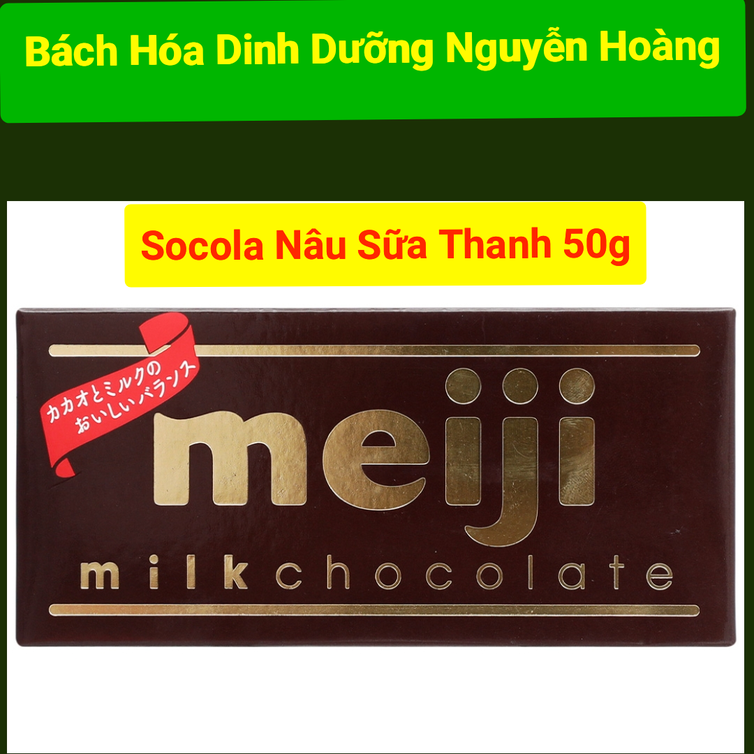 Socola Milk Meiji Nhật Bản 50g