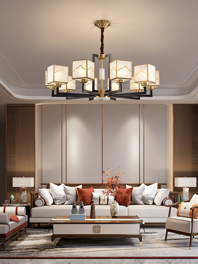 Dehocr | New Chinese Style Ceiling Light Full Copper Giá 22,979,000 Đồng*Miễn phí vận chuyển