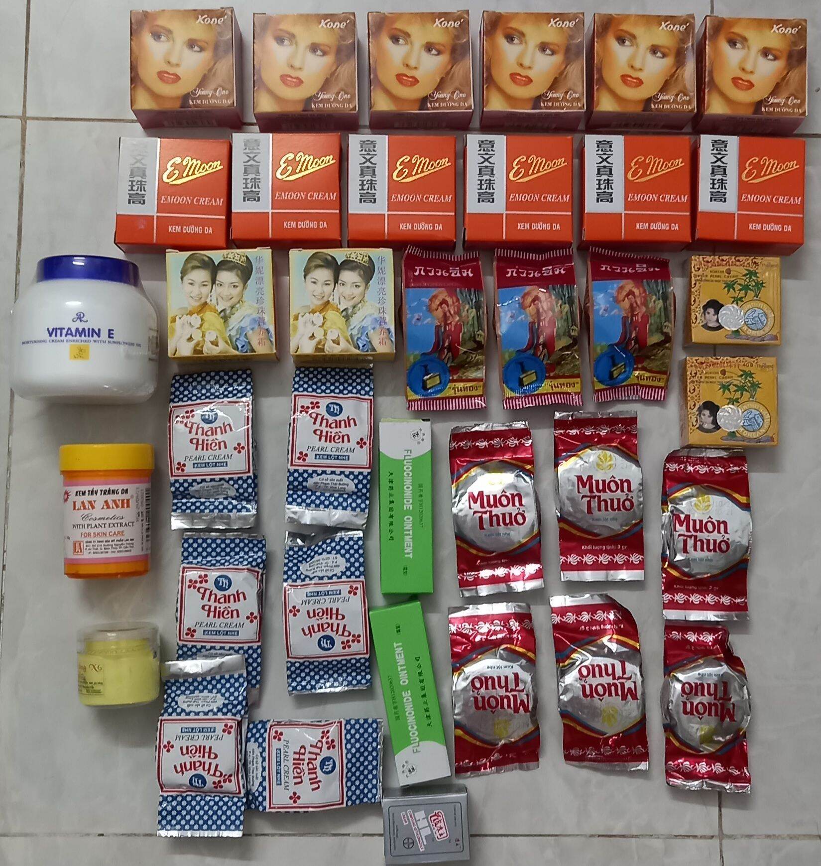 công thức kem trộn trắng nhanh cấp tốc