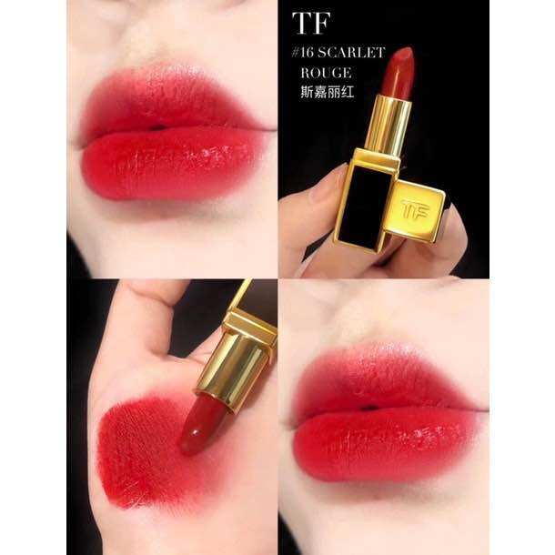 SON MÔI 𝑇𝑂𝑀𝐹𝑂𝑅𝐷 16 màu đỏ ruby