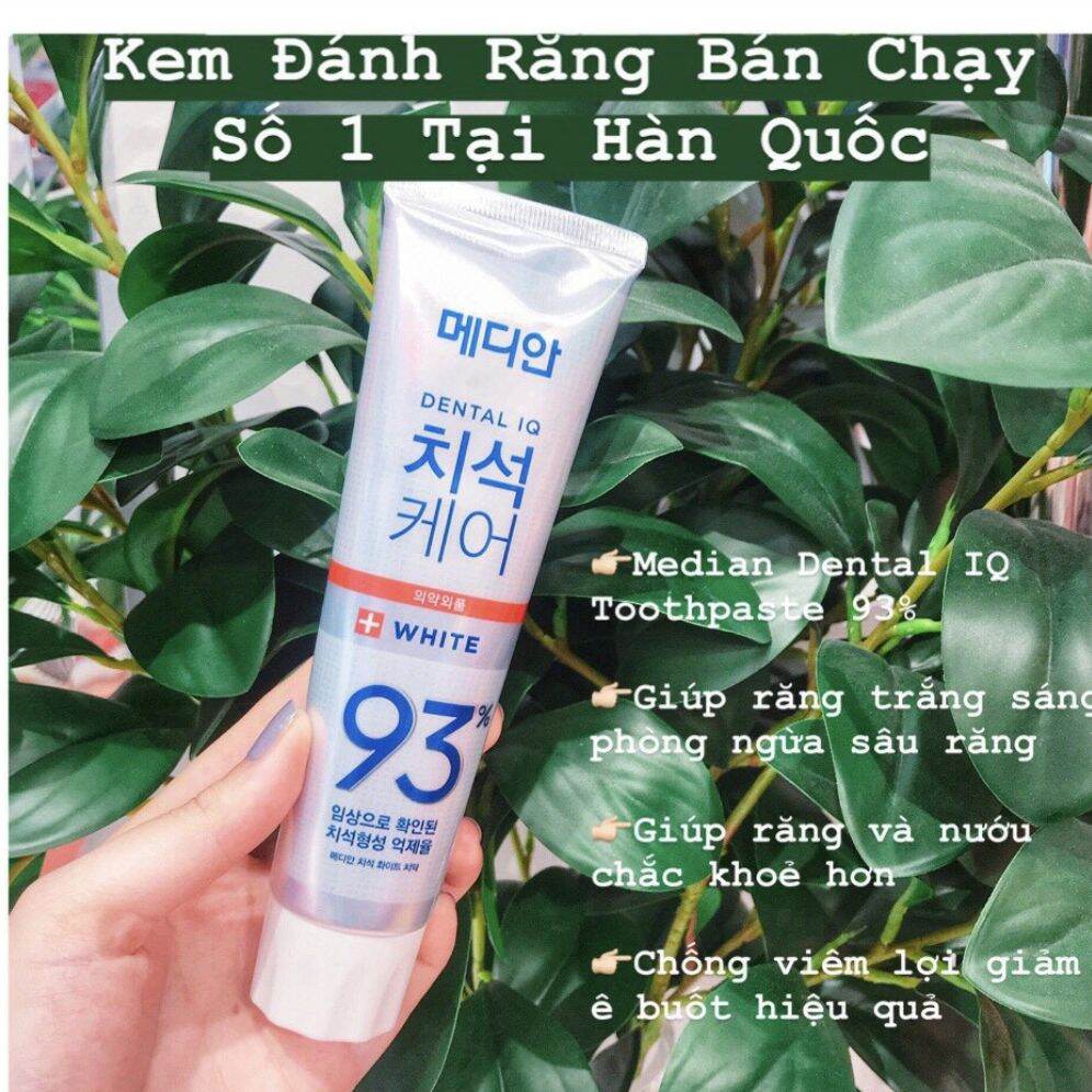 Kem đánh răng median iq 93 hàn quốc