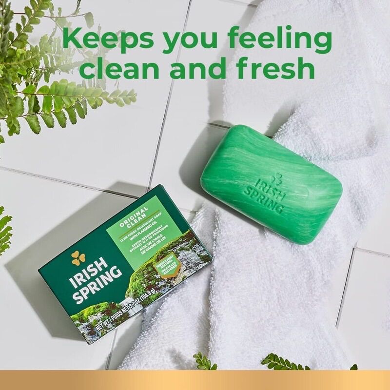 [COMBO 5 CỤC] Xà bông cục diệt khuẩn IRISH SPRING Original 113g