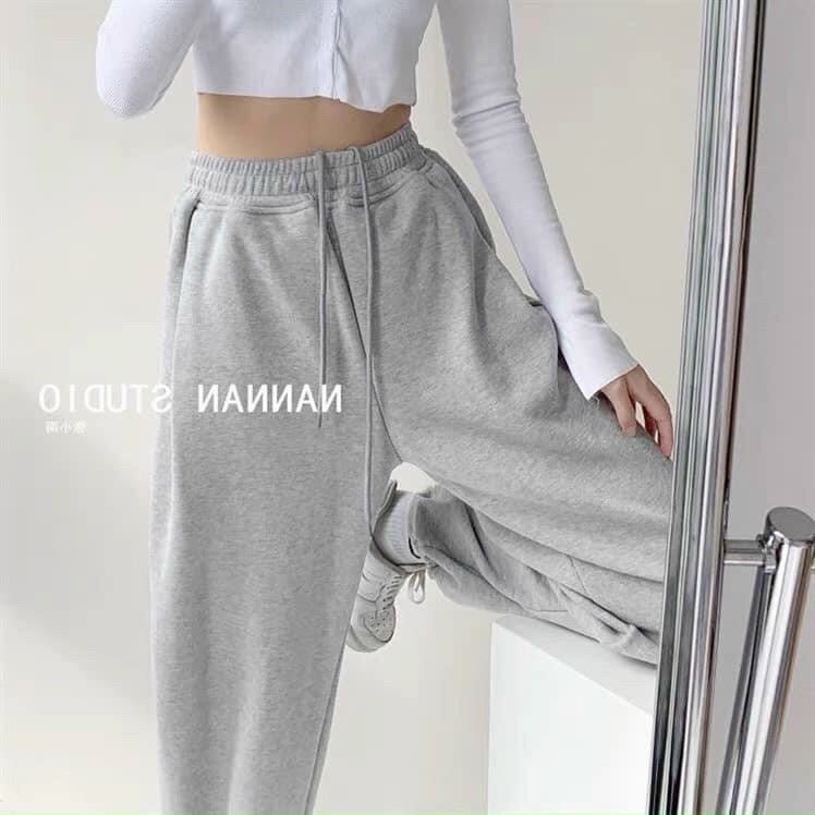 Quần jogger nữ len tăm ZARA
