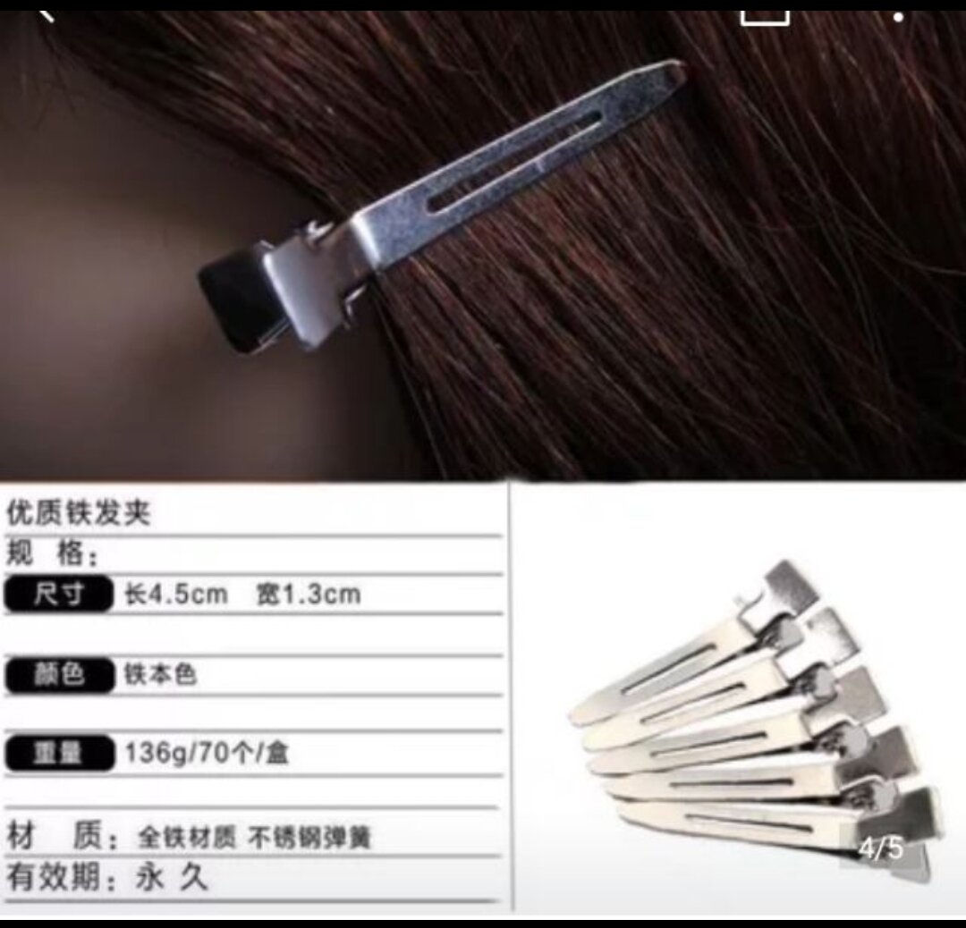 kẹp vịt inox ngắn