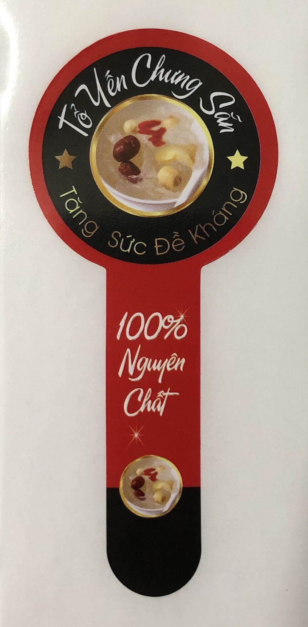 TEM GIẤY NIÊM PHONG LỌ YẾN