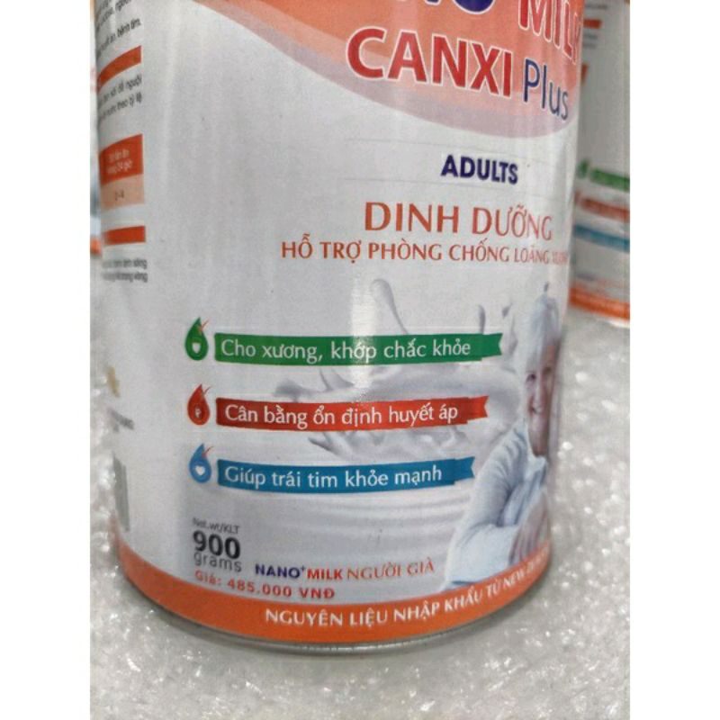 SỮA CANXI NANO MILK 900g/ HSD 11/2025