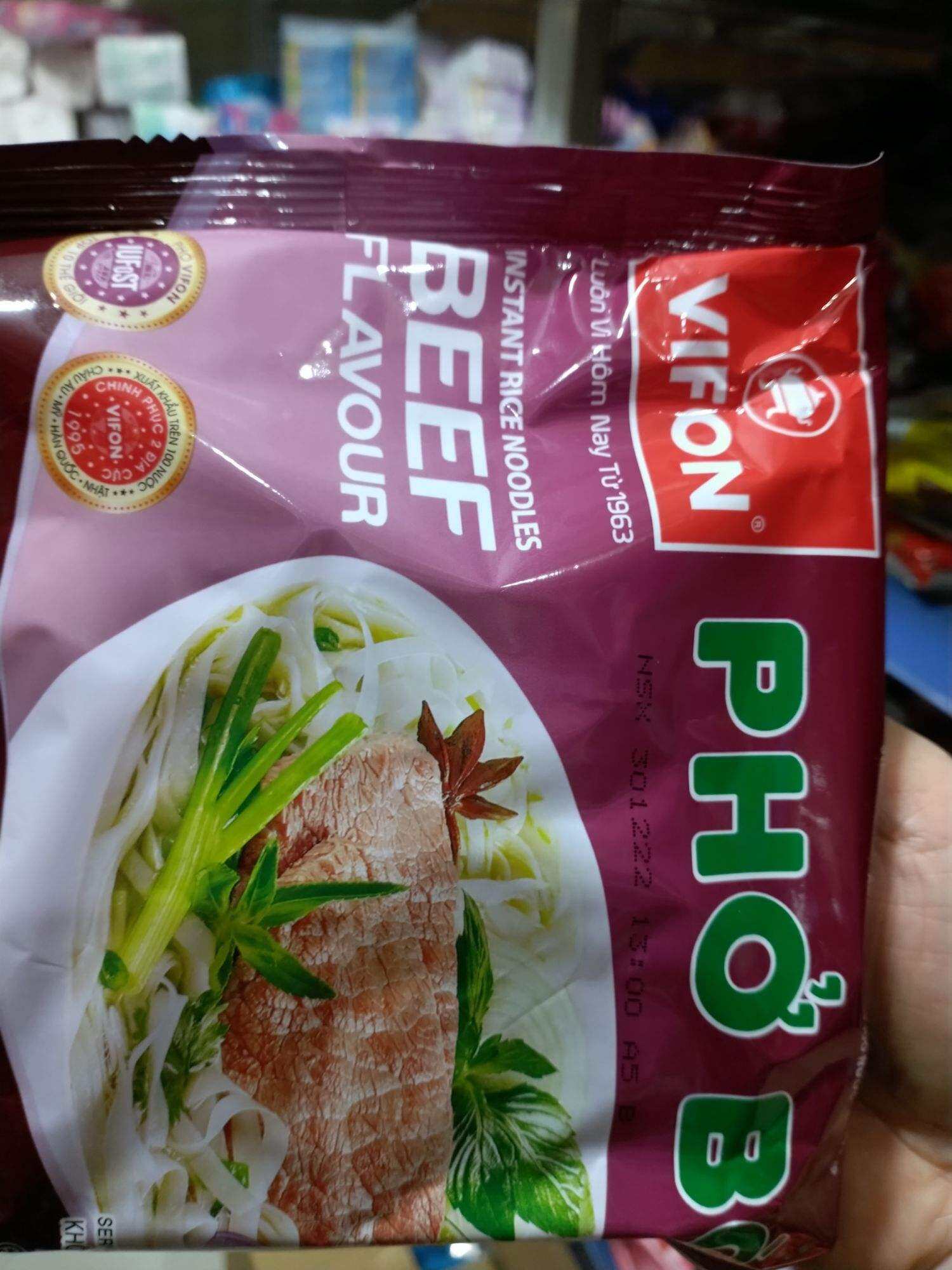 Phở ăn liền Vifon bò/gà gói 65g