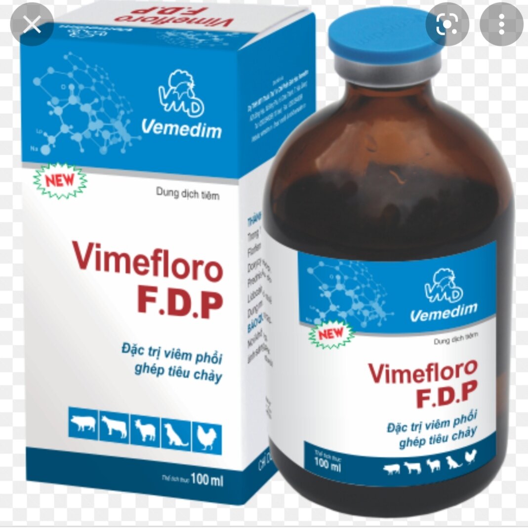 Vimefloro FDP new 20ml gà khò, khẹc, hen,  CRD