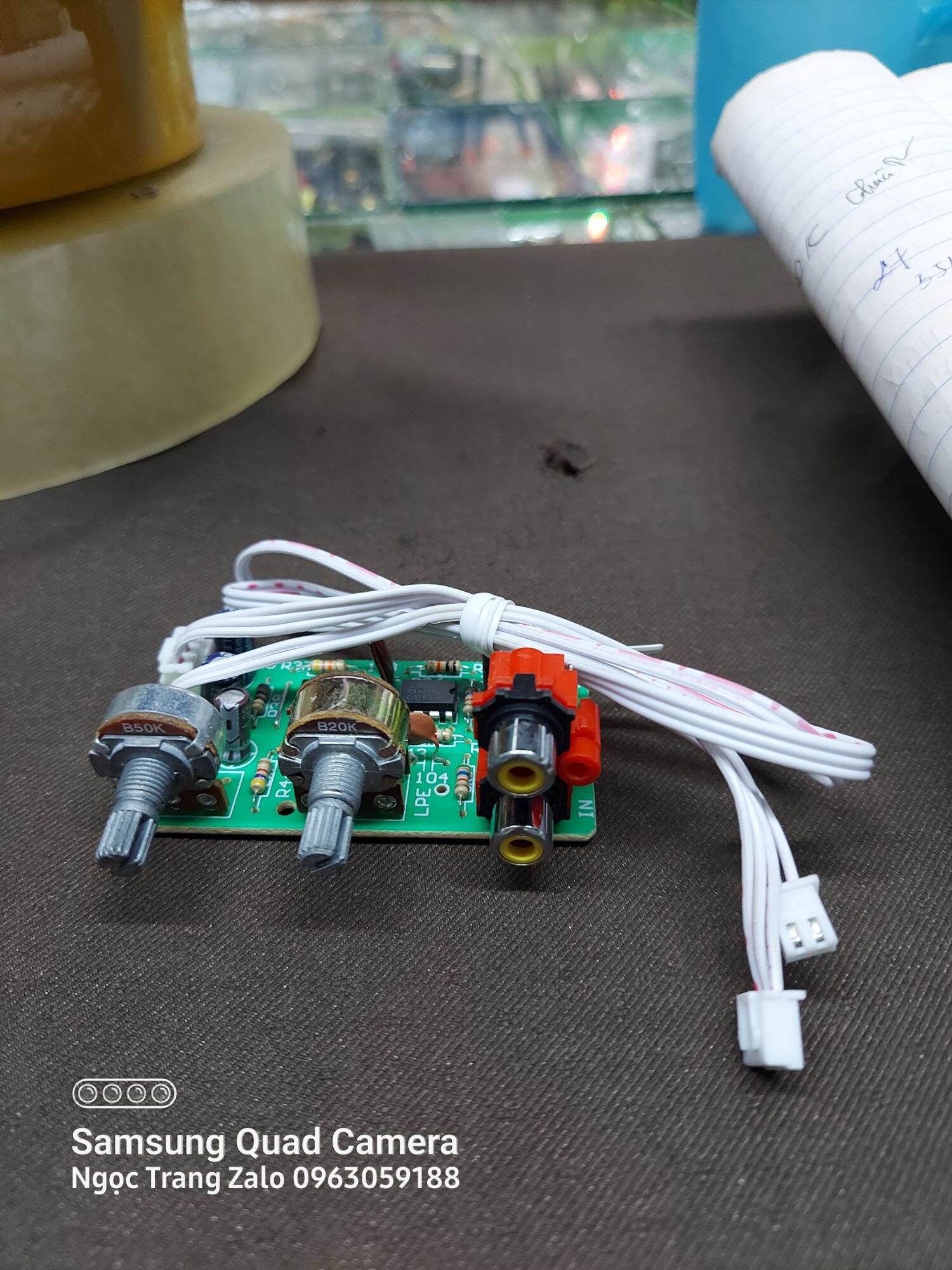 Mạch SUB Cho Loa Trầm 250 W - 4 Sò