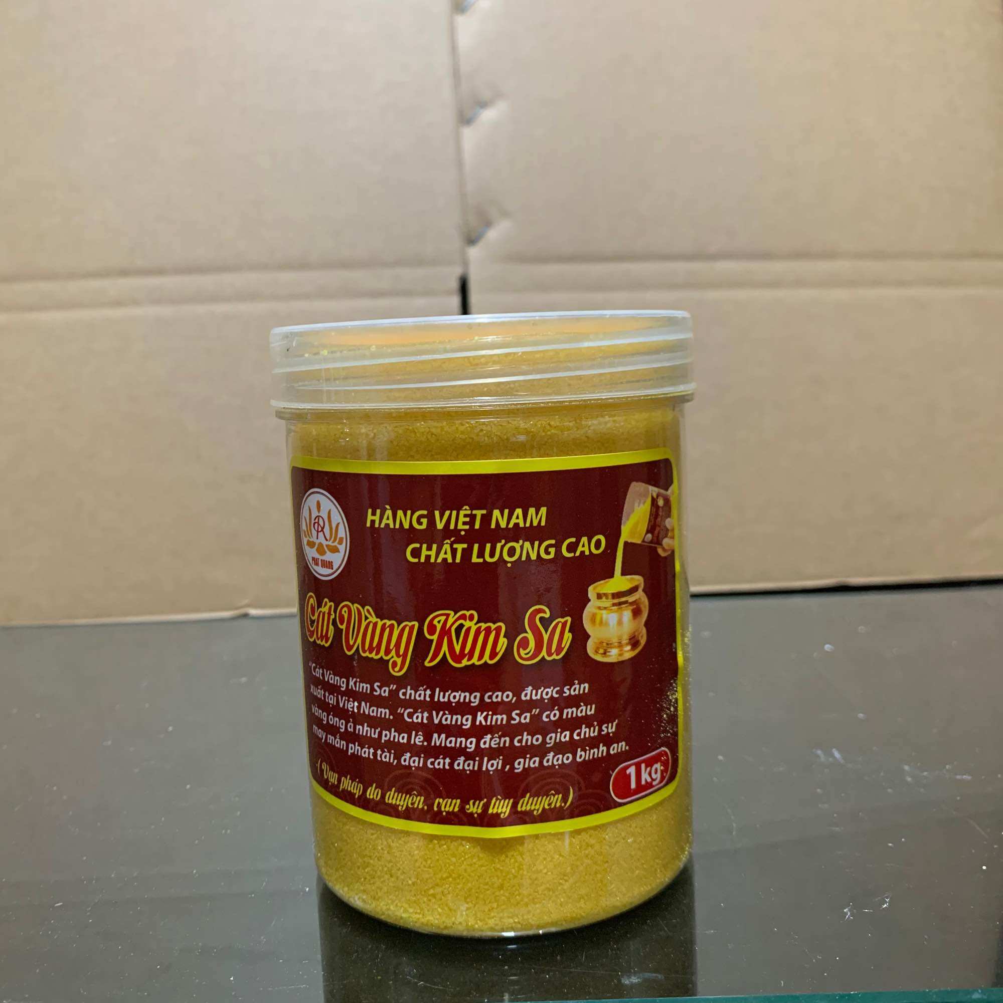 cát lư hương [cát vàng kim sa]
